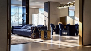 Juego de Sofás Cuadrados Minimalistas de Estilo Italiano, Ecológicos, Esmerilados, Personalizados, Grandes e Irregulares para Sala de Estar - Product Image 6