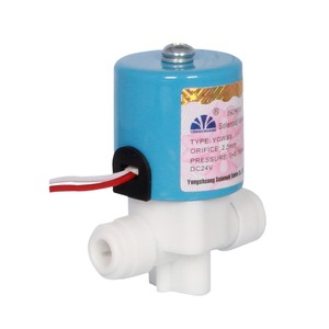 Yongchuang YCWS3 Plastic Solenoid Valve 2.5mm Orifice DC24V For Water Purifier RO System - Product Image 4