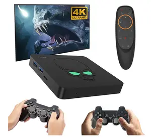 Super Console Beelink Retro Video Game Console For Sega Saturn/N64/PSP/DC/PS1 Game Player Support TV WIFI 4K Gaming Media Box