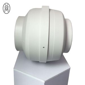 Ventilateur de Ventilation silencieux en <span class=keywords><strong>PVC</strong></span> <span class=keywords><strong>lame</strong></span> en plastique 120v/220v AC ventilateur de Tube de centrifugeuse d'échappement pour conduit de <span class=keywords><strong>plafond</strong></span> de Construction de ferme à domicile - Product Image 1