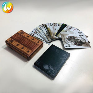 Custom Nieuwe Kwaliteit Poker Gladde Waterdichte Vergulde Creatieve Duurzame Poker Speelkaart - Product Image 6