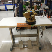 Vente directe d'usine outil d'étanchéité de fourrures semi-automatique peluche Machine à coudre d'étanchéité Machine à coudre de laine Double face