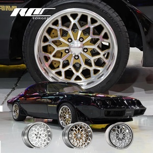 Roues flocon de neige personnalisées Vintage Muscle Cars Roues forgées Deep Dish Jantes 2 pièces 5x120.65 Roues forgées pour Pontiac Firebird - Product Image 5