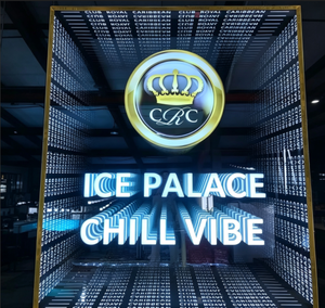 Boîte lumineuse personnalisée OEM ODM Abyss Infinity Mirror, enseigne lumineuse LED 3D pour barbier, café, club, affichage publicitaire mural, décoration - Product Image 1