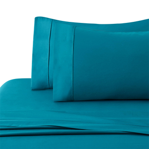 Hiện đại rắn màu bedding Sheet Set với 1 flat & 1 được trang bị <span class=keywords><strong>Comforter</strong></span> Bộ giường sang trọng xấu Tấm Cotton bedding Set - Product Image 3