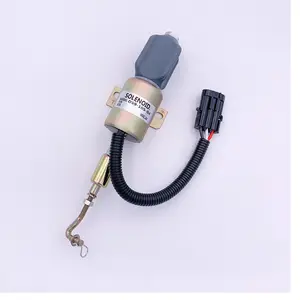 Shutoff Solenoid 1756ES-12E3ULB1S1 12V D59-105-04 24V 3928219 24V 1756ES-24E3ULB1S1 24V Stop Solenoid SA-4813 6114 SA-48B-24