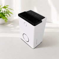 Déshumidificateur d'air domestique intelligent 6L avec panneau de commande numérique et dégivrage automatique pour usage en pièce