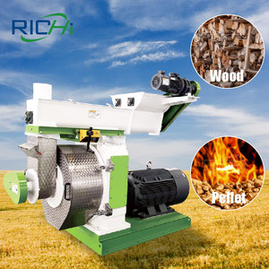 Richi tùy chỉnh 5-7t/h Cây Ô Liu gỗ <span class=keywords><strong>s</strong></span>ồi PELLET Mills trong Nga - Product Image 1