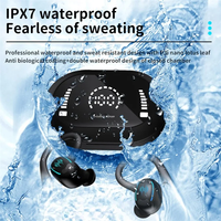 Écouteurs Bluetooth 5.3 Sport Earhook 635 avec certification CE Rohs pour l'exercice physique, étanches IPX7, suppression du bruit, écouteurs sans fil TWS