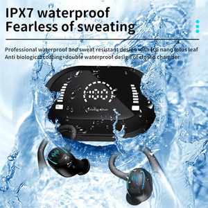 Audífonos Deportivos 635 con Gancho para la Oreja, <span class=keywords><strong>Bluetooth</strong></span> 5.3, con Certificación CE Rohs, para Ejercicio y Fitness, Resistentes al Agua IPX7, Cancelación de Ruido, Auriculares Inalámbricos TWS - Product Image 3