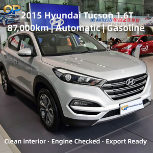 Vente en gros de Hyundai Tucson 1.6T DCT 4WD SUV LHD <span class=keywords><strong>d</strong></span>'<span class=keywords><strong>occasion</strong></span> 2015, source directe, forte rentabilité, peinture <span class=keywords><strong>d</strong></span>'origine, <span class=keywords><strong>d</strong></span>édouané, stock prêt à l'emploi - Product Image 1