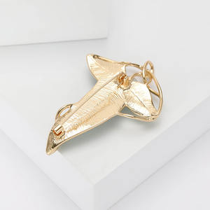 새로운 트렌디 한 멀티 컬러 식물 옷깃 핀 에나멜 오일 드립 리프 브로치 - Product Image 4