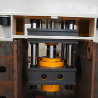 Almohadillas hidráulicas de 400 toneladas, eyector de varillas múltiples, prensa hidráulica de dibujo profundo de cuatro columnas para ollas de acero inoxidable, utensilios de cocina