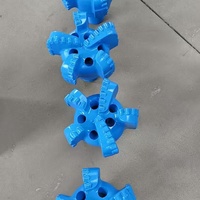 Foret PDC de haute qualité, 4 ailettes, 152 mm, 4 lames avec coupeurs PDC 1613, pour forage de puits d'eau - Offre spéciale