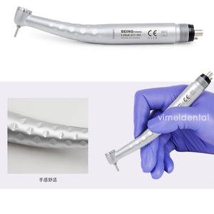 Turbina Dental de Alta Velocidad 401 Estándar, de un Solo Orificio, con Chorro de Agua, Eléctrica, Metálica, con Pasador de Bloqueo para Chorro de Agua - Product Image 5