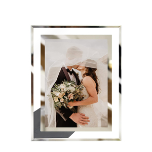 Wholesale Creative Crystal Photo <b>Frame</b> 4x6 5x7 6x8 Inch A4 Patent Certificate <b>Frame</b> Bedside Transparent Glass Photo <b>Frame</b> - Product Image 1