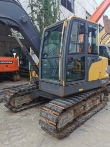 Excavadora de cadenas Volvo EC100D usada en buen estado en Shanghái, original de Corea - Product Image 2