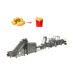 Sistema Automático Completo de Fritura y Empaquetado para Papas Fritas de Gran Producción, Freidora Eléctrica, Línea de Producción de Papas Fritas de Gran Volumen - Product Image 5