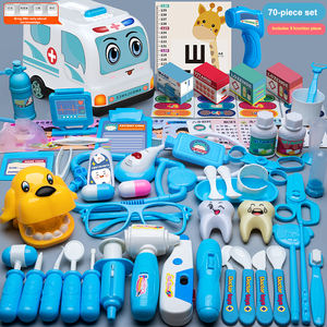 Conjunto de juego de médico para niños con disfraz de Doctor de juego de rol, ropa de vestir disfraz de <span class=keywords><strong>Halloween</strong></span> para niñas niños Dr Kit para niños pequeños 3 + - Product Image 5