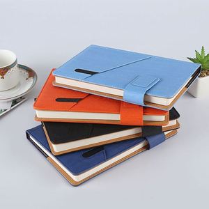 Custom Printed Full Color A5 Hardcover Leather Journal with <b>Magnetic</b> Clasp for Diary Notes Gift 80 <b>Sheets</b> RunCai - Product Image 4
