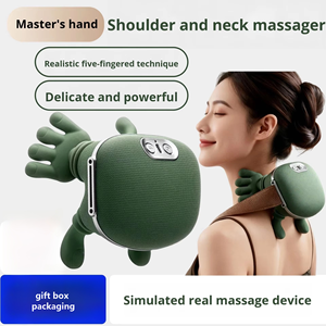 N7 Pro Heated <strong>Neck</strong> &amp; Shoulder <strong>Massager</strong> Portable <strong>Shiatsu</strong> <strong>Neck</strong> and Back <strong>Massager</strong> Bionic Deep Tissue 4D Kneading Massage - Product Image 2