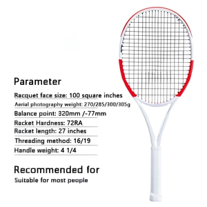 Nuova Racchetta ALNS <span class=keywords><strong>Bolat</strong></span> Pure Strike 100 con Schema di Incordatura 16x19 per Potenza e Controllo, Perfetta per Giocatori di Tutti i Campi - Product Image 4