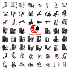 Appareil de musculation professionnel en acier robuste pour salle de sport, <span class=keywords><strong>presse</strong></span> pectorale assise, entraîneur multifonctionnel multi-stations, <span class=keywords><strong>presse</strong></span> épaules - Product Image 2