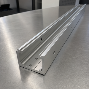 ผู้ผลิตชิ้นส่วนอะลูมิเนียมอัดขึ้นรูป CNC ตามแบบ OEM สำหรับโครงอุตสาหกรรมและการประกอบอุปกรณ์ - Product Image 3