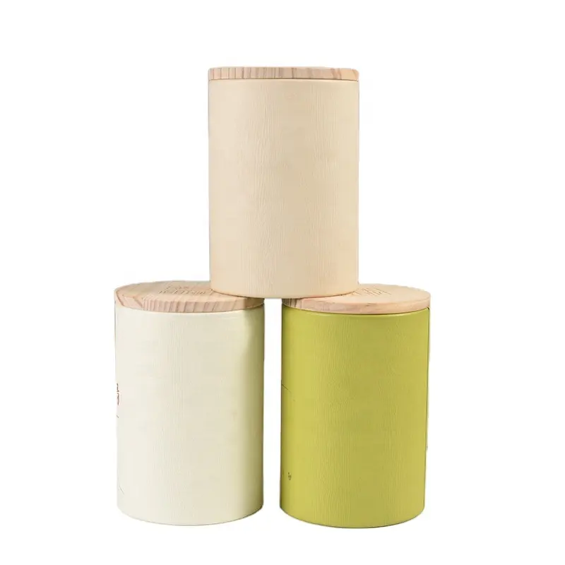 Boîtes en papier de haute qualité spot en gros papier kraft thé aux fruits secs boîtes d'emballage alimentaire peuvent être personnalisées