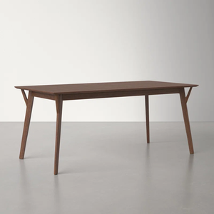 Elegant Wood Dining <b>Table</b> Contemporary Wooden Furniture for Residential Restaurant and Commercial Dining Spaces - Product Image 2