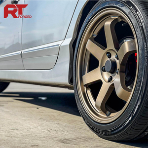 Jantes forgées personnalisées 18 19 <span class=keywords><strong>20</strong></span> pouces 5x114.3 à profil profond 5 branches polies pour voitures de performance Nissan Toyota Lexus JDM - Product Image 2