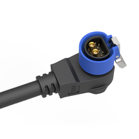 Connecteur de batterie de charge de vélo électrique sécurisé en gros 2 + 6 broches/connecteur de moto électrique