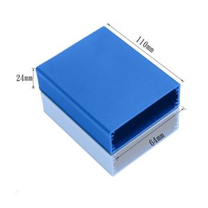 EBMMetal Housing IP54 Protection Power Amplifier <b>Enclosure</b> Aluminum Alloy Customized Extrusion Control Box - Product Image 1