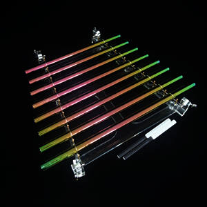 <span class=keywords><strong>Harpe</strong></span> de chant en cristal de Quartz arc-en-ciel de revêtement de titane de guérison sonore HF vente en gros 8 Tubes <span class=keywords><strong>harpe</strong></span> en cristal avec étui <span class=keywords><strong>Instrument</strong></span> de musique - Product Image 4