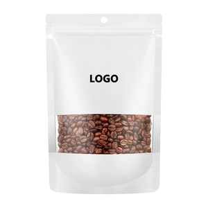 Custom Logo Resealable Stand up Ziplock Food Grade Packaging for Dry Food Candy Spices Coffee Beans Pet Food <strong>Ziploc</strong> <strong>Bags</strong> - Product Image 1