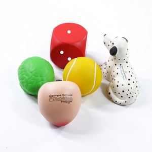 Pelota Antiestrés de Espuma PU Suave Personalizada Promocional, Pelota de Fútbol con Forma Personalizada, Juguetes Antiestrés de PU con Logotipo - Product Image 1