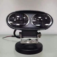 Double couleur rouge vert DRL avec lentille pour chariot élévateur à fourche, zone d'avertissement de sécurité, faisceau lumineux pour chariot élévateur d'entrepôt, marche arrière ou freinage