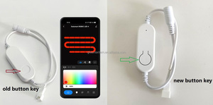 جهاز تحكم صغير بالواي فاي الرقمية RGB IC LED, 5 فولت ، USB ، 12 فولت ، تيار مستمر ، App ، موسيقى ، تحكم صوتي ، ل WS2812B ، WS2811 ، شريط LED ، وحدة أضواء النيون - Product Image 4