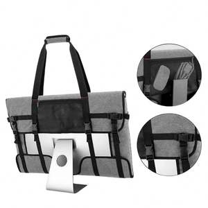 Échantillon gratuit Sac messager personnalisé imperméable haut de gamme pour ordinateur portable et carnet d'affaires - Product Image 5