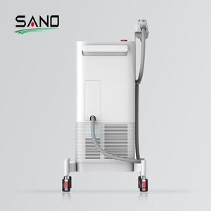Değiştirilebilir nokta boyutu 755 W yüksek güç kolu ile 808 1064 3000 diyot lazer epilasyon makinesi fiyat promosyon