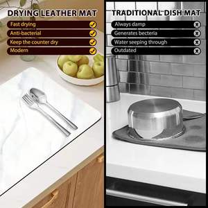 Silicona plegable absorbente plegable piedra microfibra diamante plato hondo <span class=keywords><strong>platos</strong></span> secado <span class=keywords><strong>escurridor</strong></span> estera <span class=keywords><strong>para</strong></span> encimera <span class=keywords><strong>de</strong></span> cocina - Product Image 5