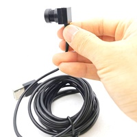 Module de caméra USB sans distorsion 1080P Full HD MJPEG 30fps Haute vitesse Mini CCTV Linux UVC Webcam Mini caméra de surveillance