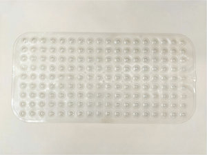 Tapis <span class=keywords><strong>de</strong></span> bain antidérapant YIJU OEM/ODM en PVC transparent extra long pour baignoire et douche, lavable, avec ventouses et trous <span class=keywords><strong>de</strong></span> drainage - Product Image 4