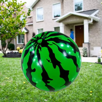 Ballon Gonflable Géant Pastèque 24 Pouces en PVC pour Extérieur et Plage - Vente Chaude en Gros à Prix Abordable