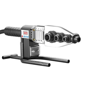Herramienta de soldadura de fusión en caliente <span class=keywords><strong>PPR</strong></span>, pantalla <span class=keywords><strong>Digital</strong></span>, máquina de fusión en caliente, cabezal de troquel templado ajustable, máquina de soldadura de fusión en caliente - Product Image 1