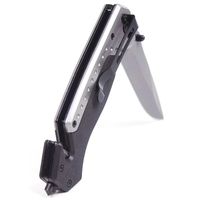 Couteau pliant G10 avec lame 3cr13 revêtue de titane, durable, pour le camping, la randonnée, la chasse, vente en gros