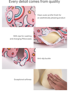 <span class=keywords><strong>Coussin</strong></span> <span class=keywords><strong>de</strong></span> <span class=keywords><strong>Voyage</strong></span> Ergonomique en Mousse à Mémoire <span class=keywords><strong>de</strong></span> <span class=keywords><strong>Forme</strong></span> Anti-Bactérien, Lavable et Portable, Soutien <span class=keywords><strong>Cervical</strong></span> Personnalisé en <span class=keywords><strong>Forme</strong></span> <span class=keywords><strong>de</strong></span> U – Offre Spéciale - Product Image 4