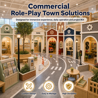 Fornitore di parchi giochi interni: Moduli per aree gioco a tema mercato, banca, strada, città, piazza, centro commerciale, zona bambini - Certificazione ISO 9001