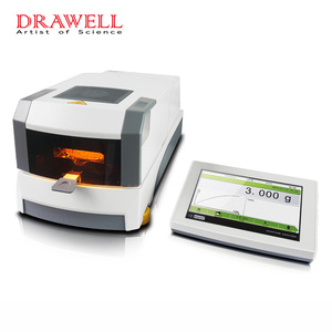 เครื่องวิเคราะห์ความชื้นในอาหารและพืชผลทางการเกษตร Drawell DW-100MS หน้าจอสัมผัส 7 นิ้ว ความจุ 110 กรัม ความละเอียด 0.001 กรัม - Product Image 6