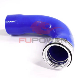 Tuyau d'air de refroidisseur intermédiaire en caoutchouc pour vw <span class=keywords><strong>golf</strong></span> IV audi a3 1.9tdi 1j0145838t 1j0145762bj - Product Image 3